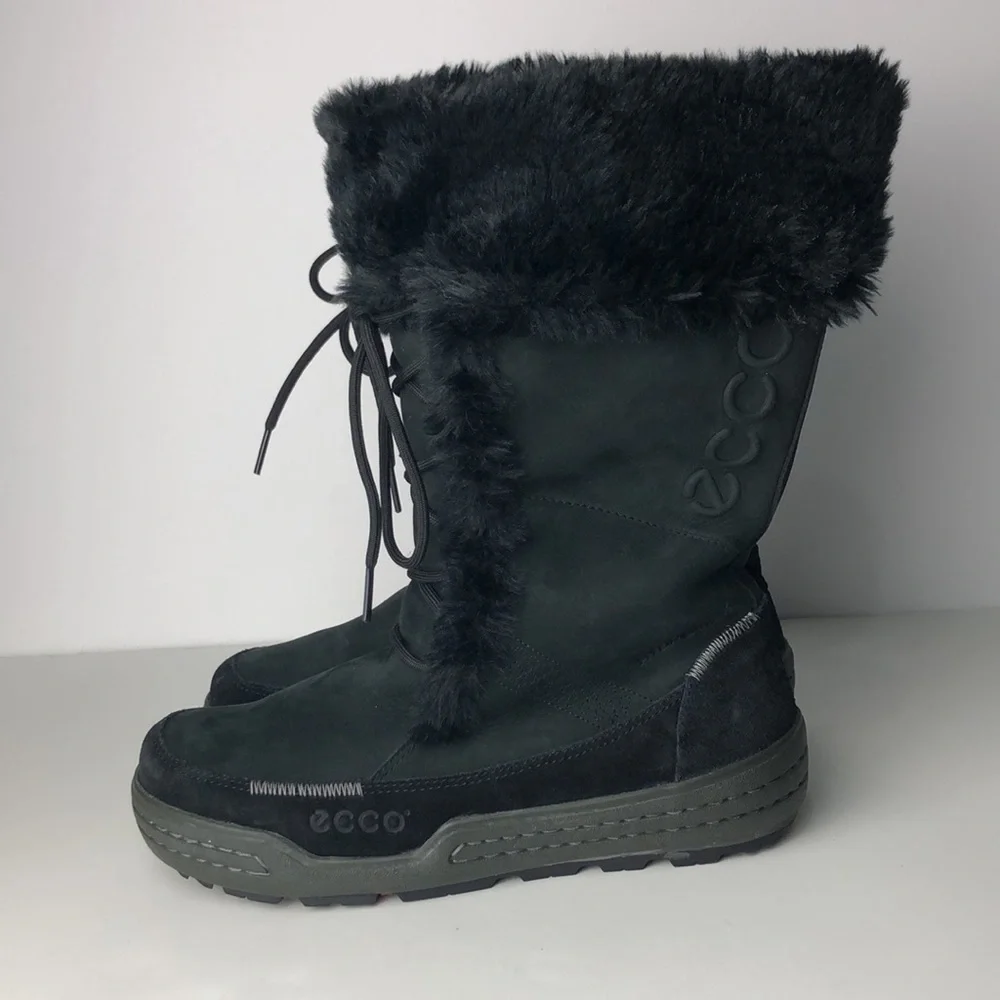 Ecco Siberia Hydromax Black Boots